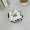 Scrunchie de Malha Extra Grande Estilo Fada Coreana Prendedor de Cabelo de Luxo Scrunchie de Renda Dupla Camada Verão