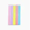Lápiz de Color Caramelo Lápiz de Escritura para Estudiante de Primaria Lápiz de Pintura de Color Puro Lápiz de Tronco Macarrón Lápiz de Gelatina