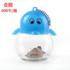Peixe Desenho Animado Garrafa Pequena Bolsa de Ombro Mini Aquário Garrafa Tartaruga Plástica Barraca Garrafa QQ com Furo de Ar Caixa de Criação de Animais de Estimação