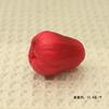Simulación realista de fruta mini miniatura sandía fresa uva plátano lichi melocotón durian adornos de manualidades de resina