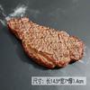 Modelo de bistec de simulación, chuletas de cordero a la parrilla, adornos de restaurante occidental, accesorios de comida de cocina, artesanías de PVC