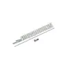 Grampo de Cabelo Floco de Neve com Diamantes Cintilantes para Outono e Inverno Grampo Pequeno para Franja Lateral de Menina Acessórios de Cabelo Grampo Bico de Pato