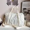 Bolsa de viaje para mujer, equipaje de mano para viajes cortos, gran capacidad, diseño elegante, se puede acoplar a un carrito, ligera, adecuada para maternidad, deportes y fitness