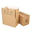 Caja de Cartón con Cremallera, Corrugado de Tres Capas/Cinco Capas, Fácil de Rasgar, Sin Cinta Adhesiva, Caja de Papel Personalizada FSC para Cosméticos y Envío Exprés