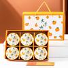 Xyt Panda Venta Juego de Cuencos de Regalo Cuenco Palillos traje Cuenco de Porcelana traje Cuenco de Porcelana Vajilla de Cerámica Caja de Regalo