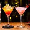 Fabricantes de copas para licores al por mayor spot vidrio de cristal prensado a máquina copa de vino cóctel al por mayor