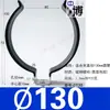 Abrazaderas elásticas de acero inoxidable aisladas recubiertas de goma para tuberías, clips para tuberías, abrazaderas en forma de U, abrazaderas para tubos de lámparas, clips de resorte para tuberías de agua y soportes.