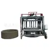 Máquina Semi-Automática de Fabricação de Anéis de Cimento para Exportação, Venda Direta do Fabricante, Linha de Produção de Máquina Pequena de Fabricação de Blocos de Concreto de Múltiplas Especificações