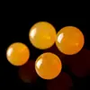 Cuentas en Polvo de Topacio Birmano Natural Cuentas Individuales Cuentas para Manualidades Pulsera Tesoro Bodhi Estrella Luna Accesorios de Cuentas Redondas de Cristal