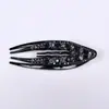 Pasador de Cristal con Diamantes, Pinza de Pato Dentada Antideslizante de Moda, Pinza Geométrica Grande para el Cabello para Mujeres