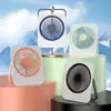 Ventilador Pequeño de Escritorio Silencioso Mini Ventilador Eléctrico Pequeño Ventilador de Pared Pequeño Portátil Alimentado por USB Regalo para Oficina