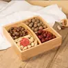 Compartimento para Caja de Frutas Secas Bandeja de Frutas Secas Creativo Nacimiento Temprano Hijo Noble Dulces Snacks Almacenamiento Caja de Almacenamiento de Frutos Secos Sala de Estar Cuatro