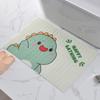 Alfombrilla Antideslizante para Baño con Dibujo Animado, Material de PVC Ecológico, Ventosas Fuertes, Alfombrilla con Ventosas Anticaídas para Bañera Infantil