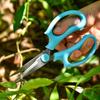 Tijeras Florales de Acero Inoxidable, Tijeras Multifuncionales para Arreglos Florales, Tijeras de Podar para Paisajismo, Tijeras para Cortar Cinta y Papel, Herramientas de Podar para Jardinería