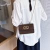 Bolso de Hombro Cruzado de Cadena Retro de Lujo Ligero con Patrón de Cocodrilo, Nuevo Verano 2026 Estilo Chanel de Gama Alta Transfronterizo