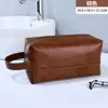 Neceser de mano portátil de alta gama transfronterizo de gran capacidad, bolsa de almacenamiento de cosméticos de viaje impermeable de PU
