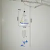 Sino de Vento Criativo Estilo Oceano Transfronteiriço Barco Decoração de Velheiro para Casa Modelo de Velheiro de Madeira Barco Pequeno de Madeira Pingente Aéreo