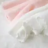 Toallitas Desmaquillantes de Felpa Algodón Bambú Terciopelo 7030Jb Toalla Limpiadora Facial Tejido de Belleza en Stock