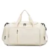 Bolsa de Viaje de Gran Capacidad para Distancias Cortas, Mochila de Hombro Doble para Equipaje de Mano, Separación de Seco y Húmedo, Bolsa para Deportes Acuáticos, Fitness, Bolsa de Equipaje, Bolsa de Almacenamiento