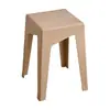 Taburete Cuadrado Escandinavo Taburete Plegable para el Hogar Taburete de Baño Taburete Cuadrado Alto para Adultos Taburete de Plástico Moderno Taburete para Sala de Estar Mesa de Comedor