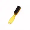 Salón de belleza especial galvanizado cepillo para cabeza de aceite de hombre mango de plástico múltiples colores opcionales cepillo limpiador de barba