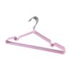 Cabide de Plástico Revestido Sem Costura Suporte para Roupas Doméstico Adulto Multifuncional Cabide de Aço Inoxidável Cabide para Pendurar Roupas Varal para Secar Roupas