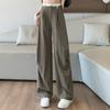 Pantalones cargo americanos para mujer Primavera y verano Nuevo leggings de dos usos Pantalones deportivos de cintura alta rectos casuales de pierna ancha 2293