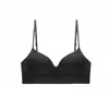 Sutiã Popular de Verão com Costas Nuas em U para Mulheres, Estilo Fino, Minimiza Seios Grandes, Sutiã Invisible Sem Costura com Alças Finas
