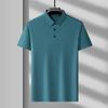 Camiseta Business jacquard fino verão masculina CAMISA POLO e-commerce transfronteiriço explosões jovens e de meia-idade masculina camiseta de manga curta