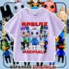 Nueva camiseta de manga corta para niños del juego de Roblox Animal Hospital, top moderno