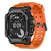 Correa Original de Apple Watch Adecuada para Apple Watch 49 Correa de Metal para Reloj iWatch de Silicona Integrada Correa de Reloj Frogman