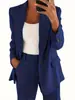 Novo Cardigã de Cor Sólida Slim-Fit Moda Europeia e Americana Primavera e Outono Blazer Elegante para Mulheres