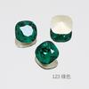 Dongzhou Diamante Esmeralda Cristal Uñas Arte Diamante Destellante Seleccionado Vidrio K9 Diamante Ovalado Forma Especial Collar Pendientes Accesorios de Joyería