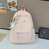 Mochila transfronteriza para niñas estudiantes de secundaria estilo bosque fresco alta apariencia doble hombro caricatura ins mochila de viaje