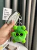 Lindo Conejo Rex de Imitación con Piernas Largas, Colgante Llavero de Coche Bola de Carbón Pequeña, Colgante de Peluche para Bolso, Muñeco de Regalo