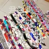 Bufanda larga fina de seda creativa estilo coreano pañuelo de seda tipo lazo de azafata decoración de bolso pañuelo de seda pequeño bufanda de mujer regalo pequeño