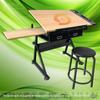 Venda Direta de Fábrica Mesa de Desenho Ajustável de Madeira Mesa de Desenho para Sala de Aula de Arte Estudante Mesa de Desenho com Tampo Inclinável Mesa de Desenho para Engenheiro