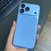 Funda de Teléfono TPU Skin de Ajuste Instantáneo Llamativa para iPhone 18 PM Apple 17 Funda de Teléfono con Patrón de Lichi Piel de Cordero