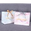 Bolsa de embalaje de mármol bolsa de regalo bolsa de regalo de empresa bolsa para dulces de boda bolsa de papel impresa para tienda de ropa