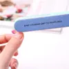 Lima de Uñas Gasa Pulidora Lima Pulidora de Seis Caras Herramienta de Manicura Lima de Uñas Pulidor de Uñas Impreso de 7 Caras