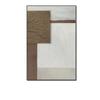 Pintura Decorativa Abstracta Textura Viento Silencioso Crema Sala de Estar Pasillo Pintura Colgante Casa de Huéspedes Hotel Lienzo al Óleo Pintura sin Marco Personalización