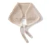Bufanda de Cachemir Tejida para Mujer, Color Sólido, Versátil, Simple, Cálida para el Cuello, Bufanda de Cachemir, Blanco, Marrón Moca