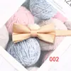 Em estoque cor sólida gravata borboleta masculina noivo vestido de noiva sessão de fotos de vestido de noiva moda personalizada acessórios coreanos gravata borboleta atacado