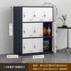 Armário de armazenamento com chave, armário de dormitório de funcionários, armário de sapatos, armário de armazenamento de bolsas com várias portas, armário de mochilas para sala de aula de estudantes
