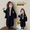 Conjunto de Mezclilla de Moda para Niñas, Otoño 2026 Nuevo Conjunto de Dos Piezas Elegante y Moderno para Bebé Niña