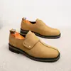 Zapatos de Hombre Transfronterizos Talla Grande Nuevos Casuales de Cuero Moda para Hombre Comercio Exterior Modernos Suela Gruesa Estilo Británico Zapatos Derby Venta al por Mayor