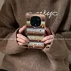 Capa para Celular Honor Magic8 com Design Artístico de Desenho Animado, Compatível com Honor Magic7 Pro, Apresentando Listras Coloridas Contrastantes e Estrelas