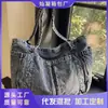 Bolso Casual de Lona Bolso Cruzado de Hombro de Mezclilla para Mujer Primavera 2026 Gran Capacidad Bolso de Mano Informal Bolso de Tela Ligero para Mujer