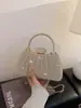 Bolso de Noche con Adorno de Pedrería de Lujo Ligero para Mujer 2026 Nuevo Bolso de Mano Plegado Transfronterizo Bolso de Diseño de Nicho de Gama Alta