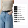 2026 Nuevo Cinturón de Cuero Estilo Coreano para Mujer para Faldas Jeans Decoración Cuero Genuino Versátil Cinturón Mujeres Stock de Fábrica